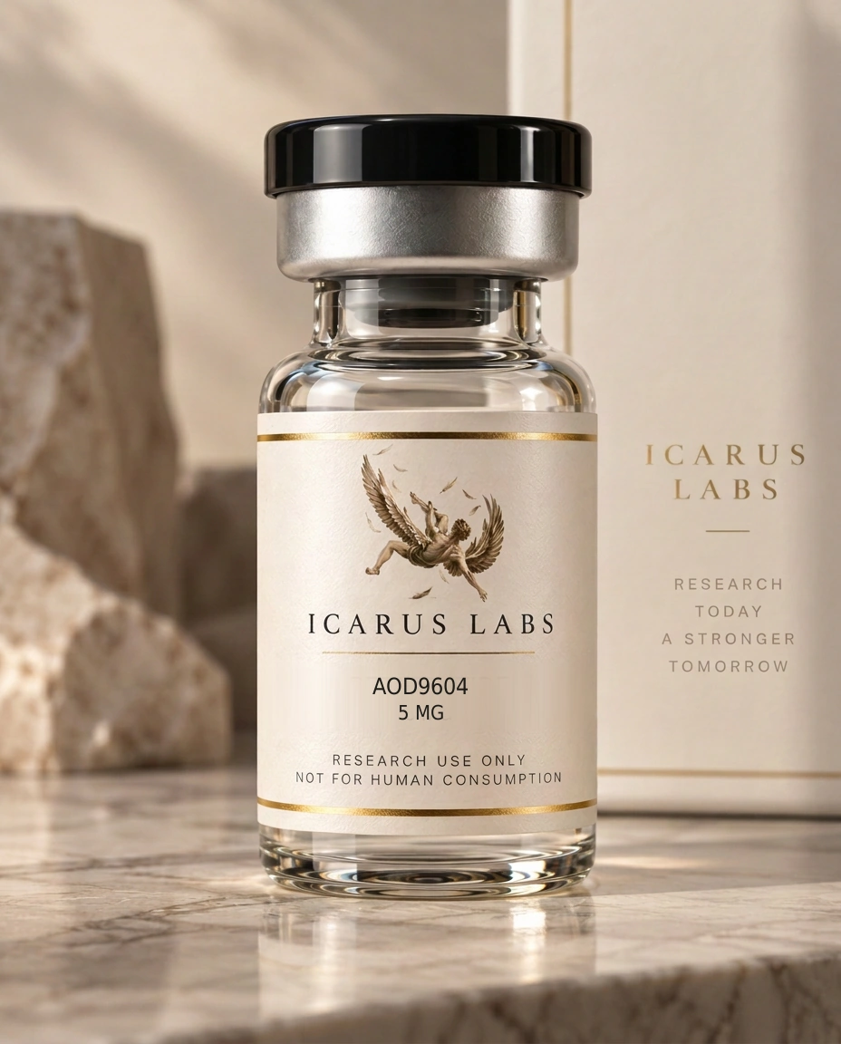 AOD9604 5 MG Icarus Labs vial