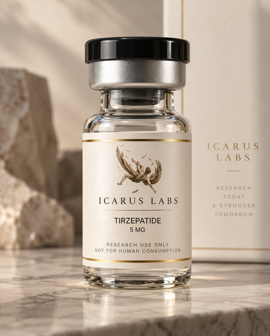 Tirzepatide 5 MG Icarus Labs vial